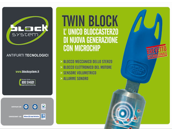 Block System Antifurto Meccanico Elettronico - Art Mobil